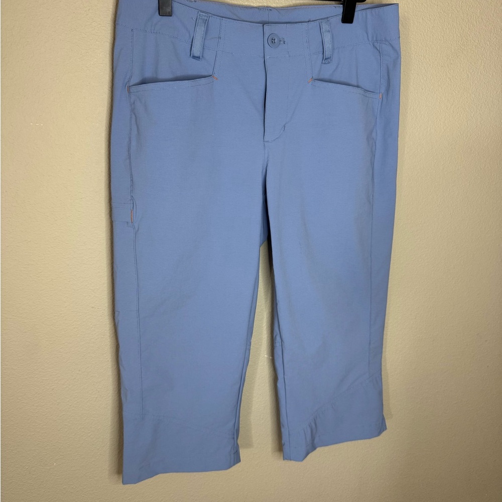 Orvis Blue Capri Pants Size 6 Lightweight Travel Hiking